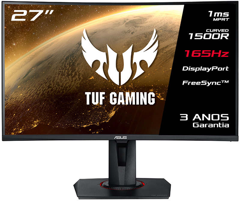 Picture of Picture of Monitor Curvo ASUS 27" VG27VQ FHD 165Hz FreeSync 1ms