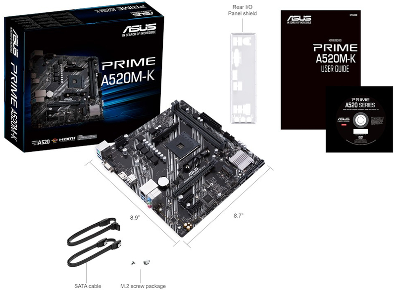 Asus - Placa Base Asus PRIME A520M-K