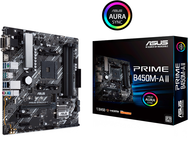 Asus - Placa Base Asus PRIME B450M-A II