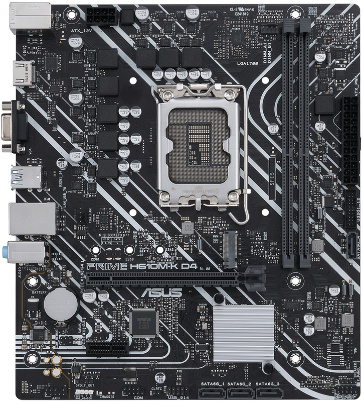 Picture of Picture of Placa Base Asus PRIME H610M-K D4