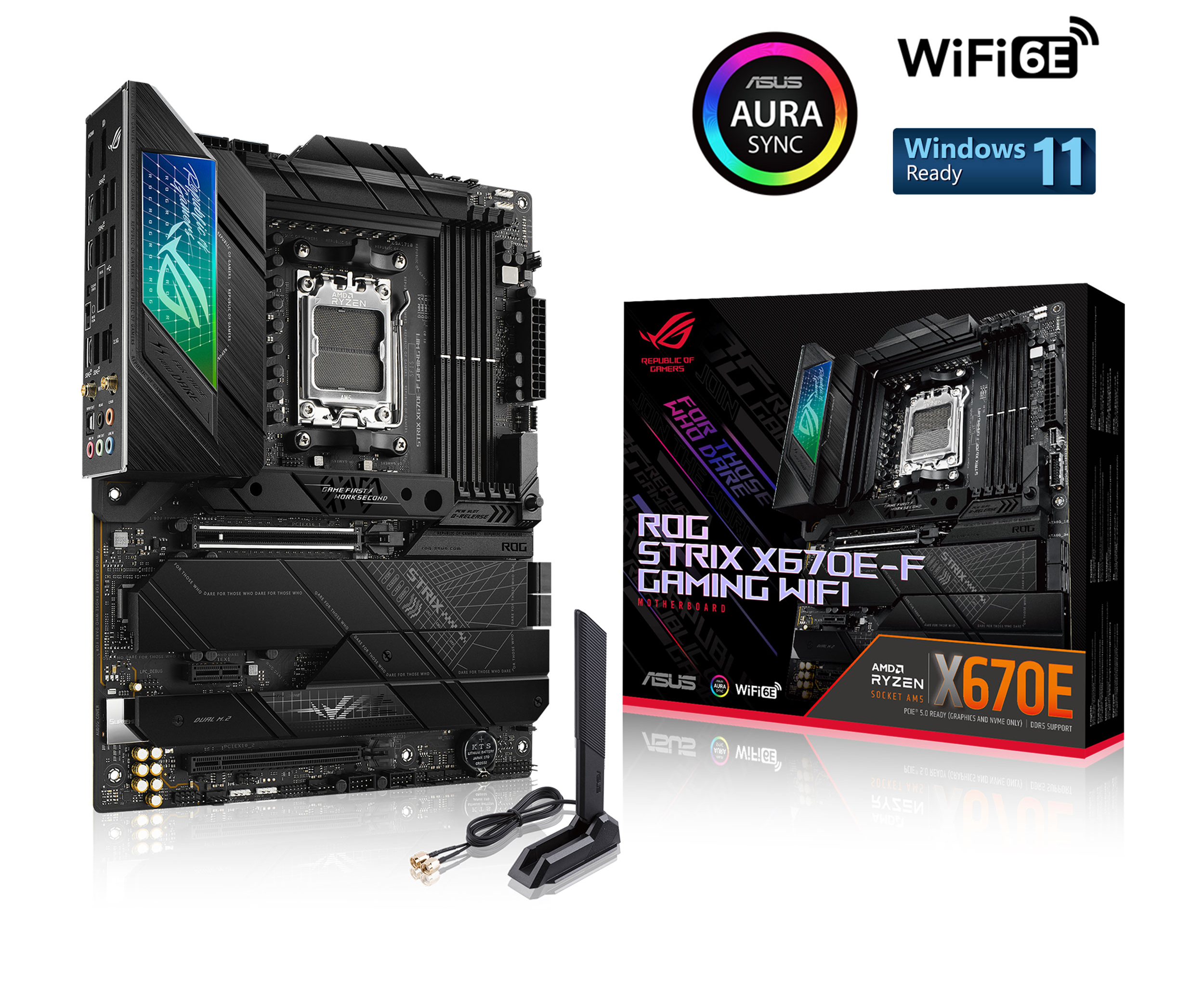 Asus - Placa Base Asus ROG Strix X670E-F Gaming WiFi