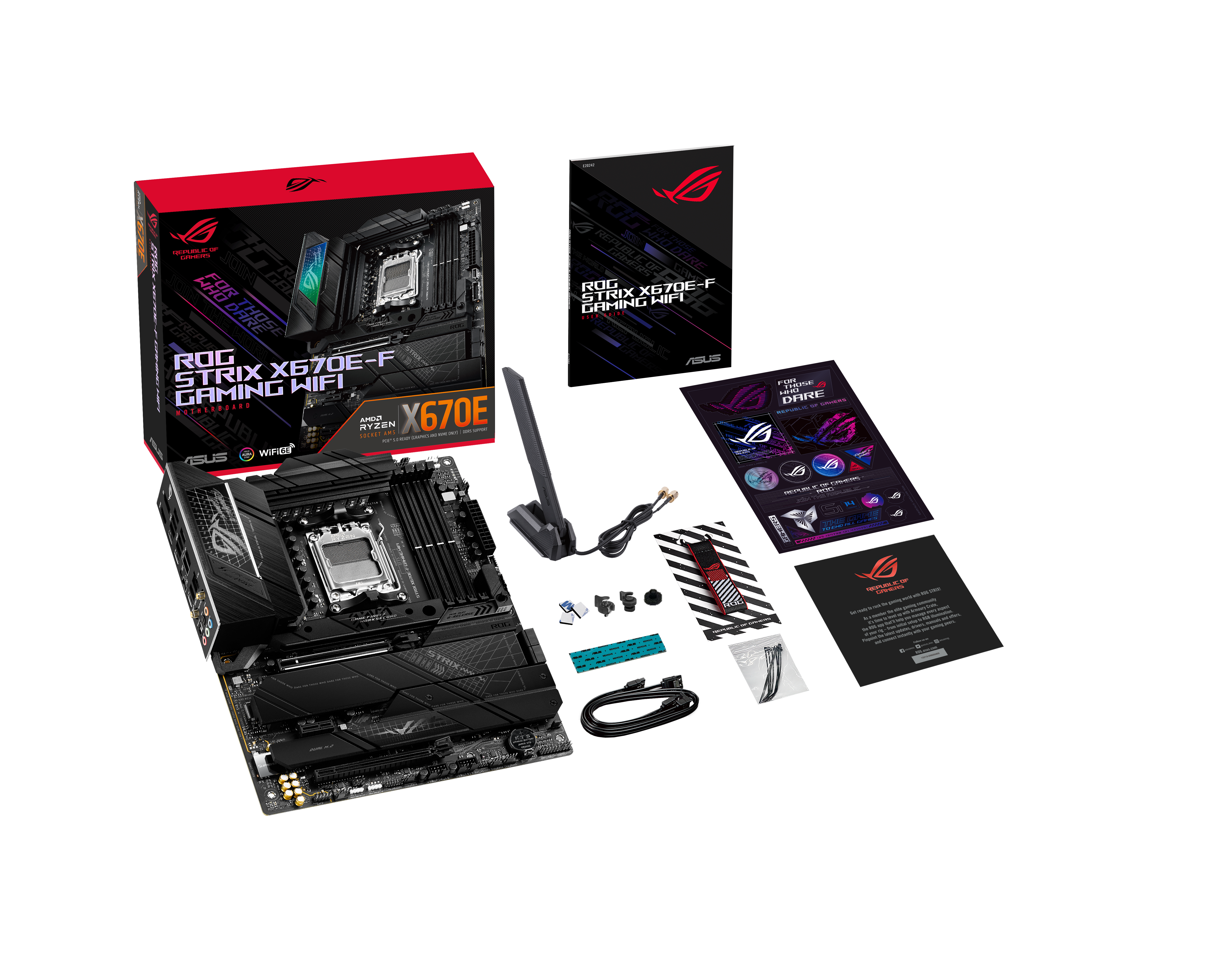 Asus - Placa Base Asus ROG Strix X670E-F Gaming WiFi