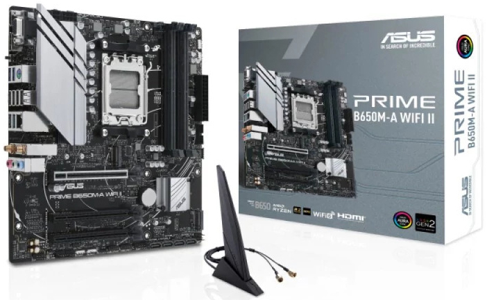 Asus - Placa Base Asus PRIME B650M-A WiFi II