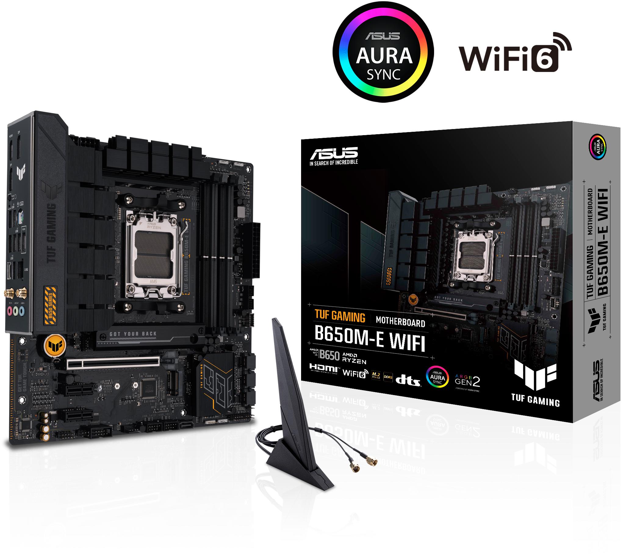 Asus - Placa Base Asus TUF B650M-E Gaming WiFi