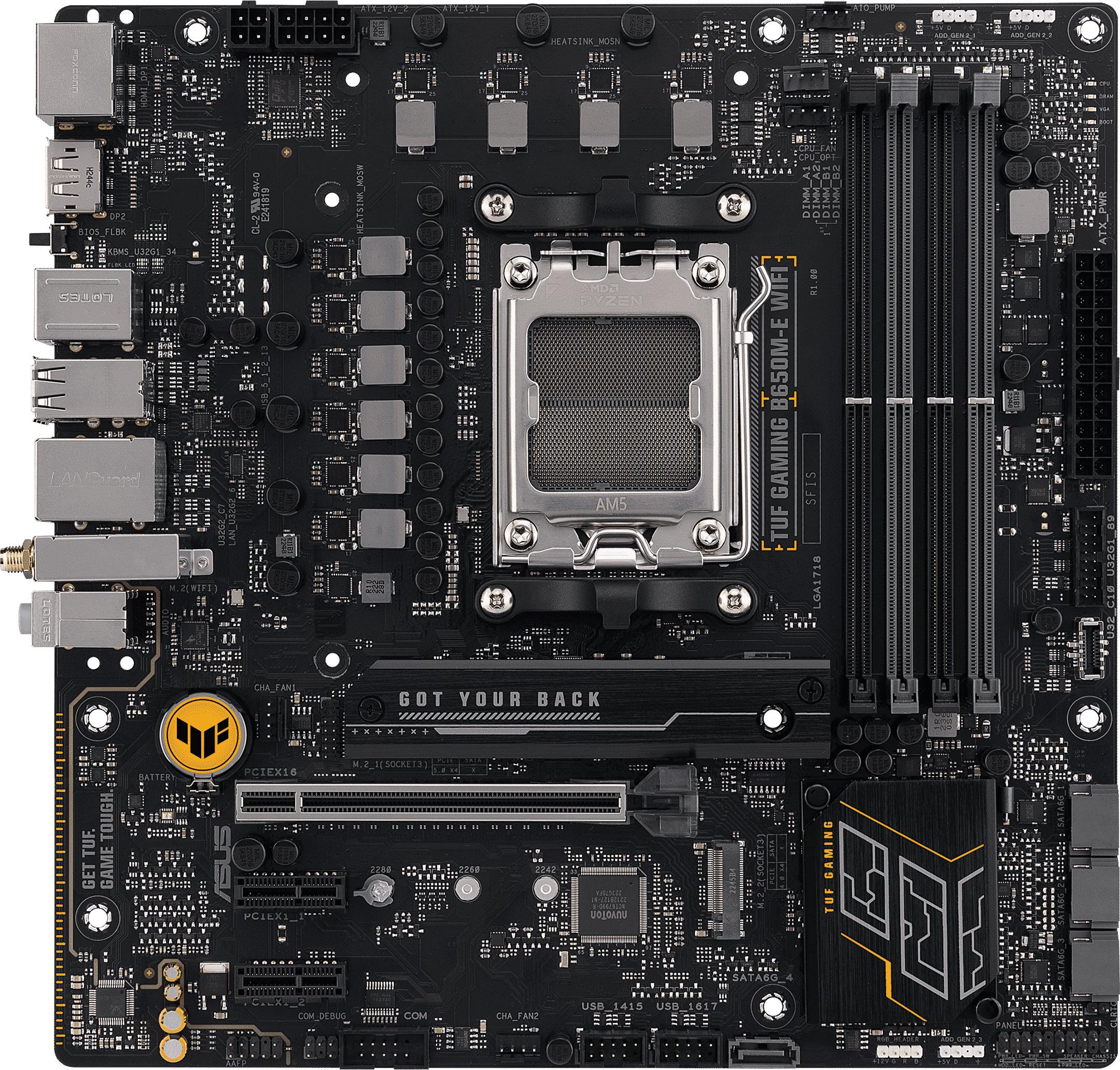 Asus - Placa Base Asus TUF B650M-E Gaming WiFi