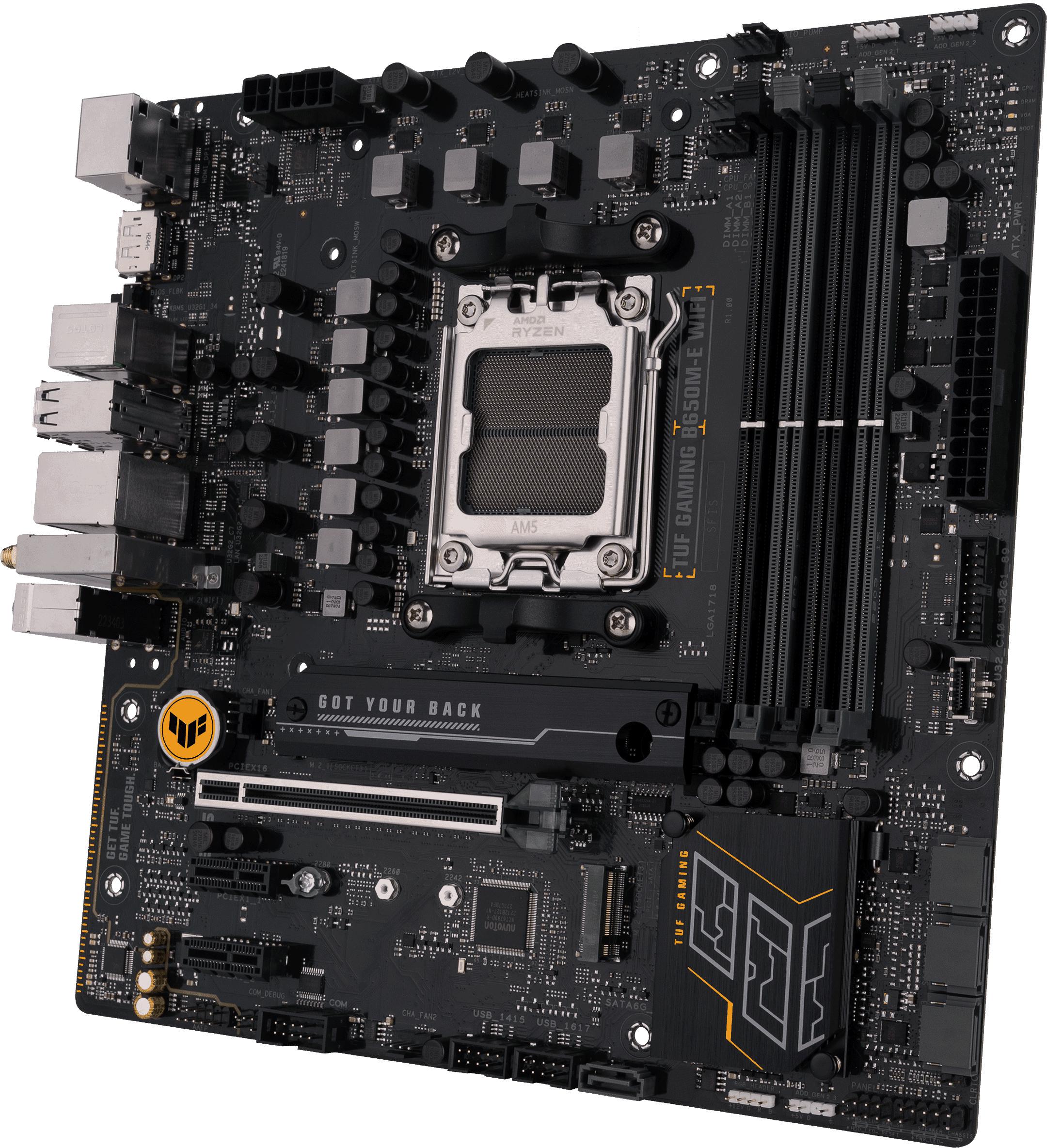 Asus - Placa Base Asus TUF B650M-E Gaming WiFi