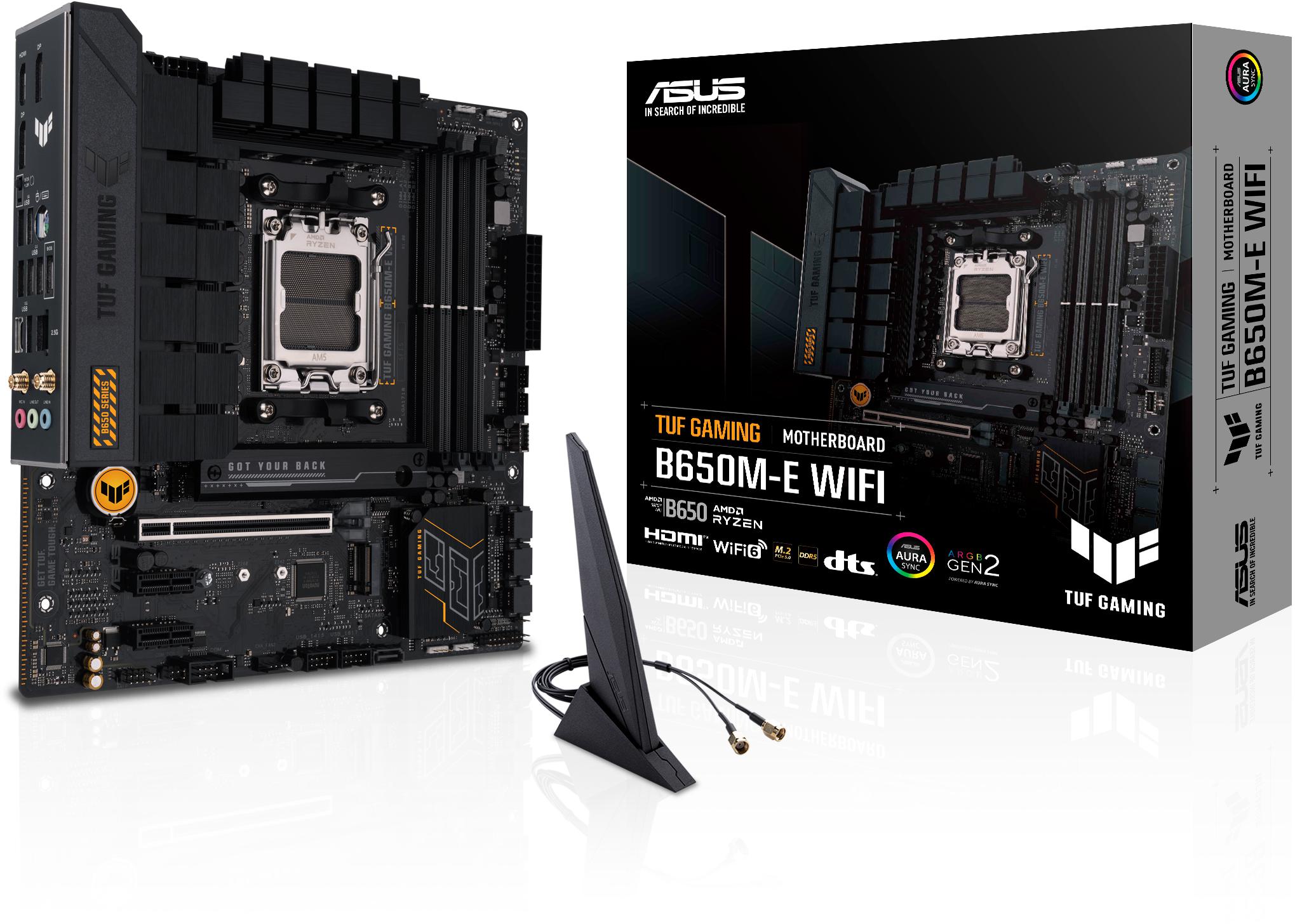 Asus - Placa Base Asus TUF B650M-E Gaming WiFi