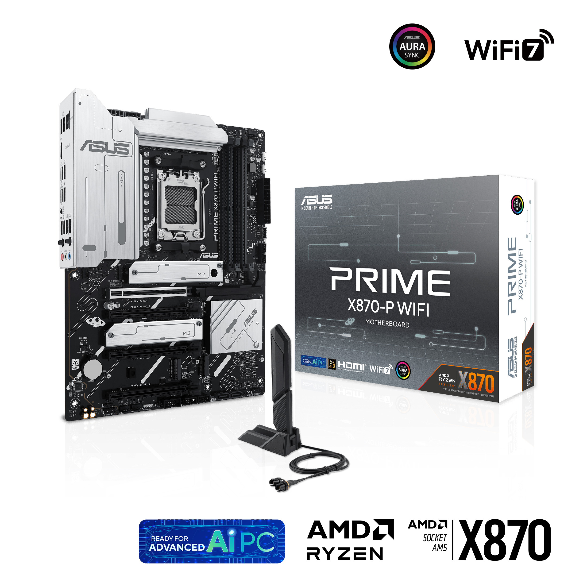 Picture of Picture of Placa Base Asus PRIME X870-P WiFi