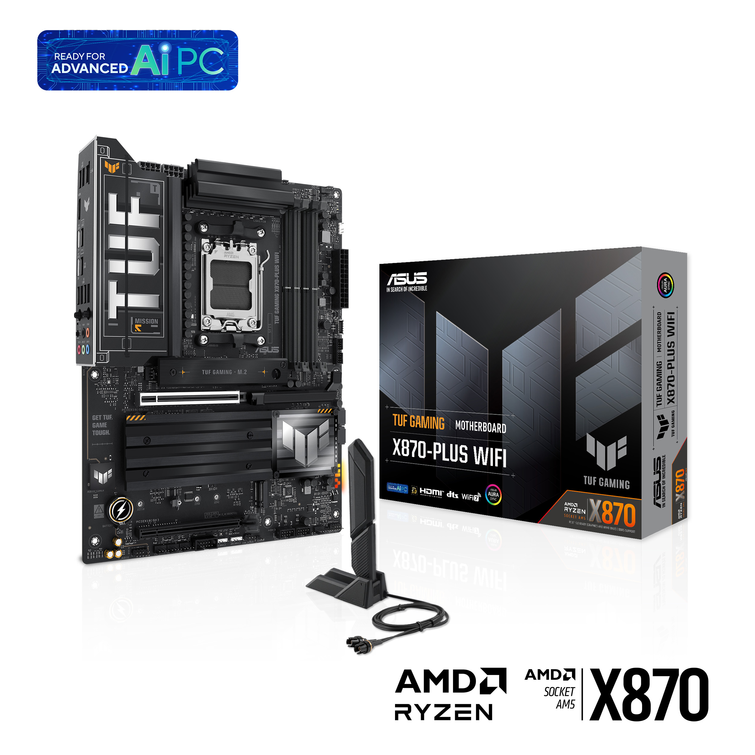 Picture of Picture of Placa Base Asus TUF X870-Plus Gaming WiFi