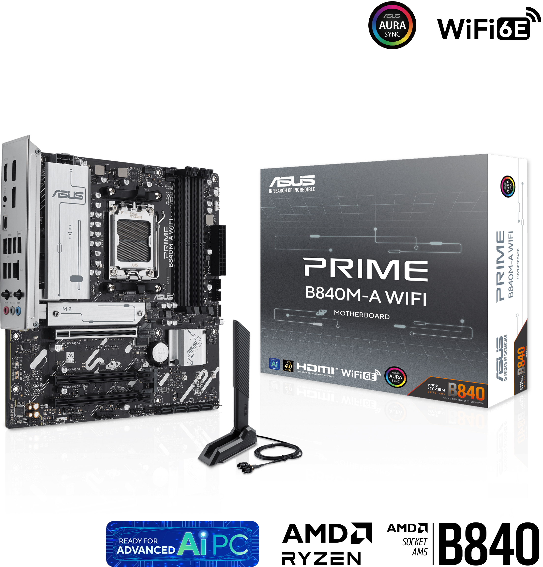 Picture of Picture of Placa Base Asus PRIME B840M-A WiFi