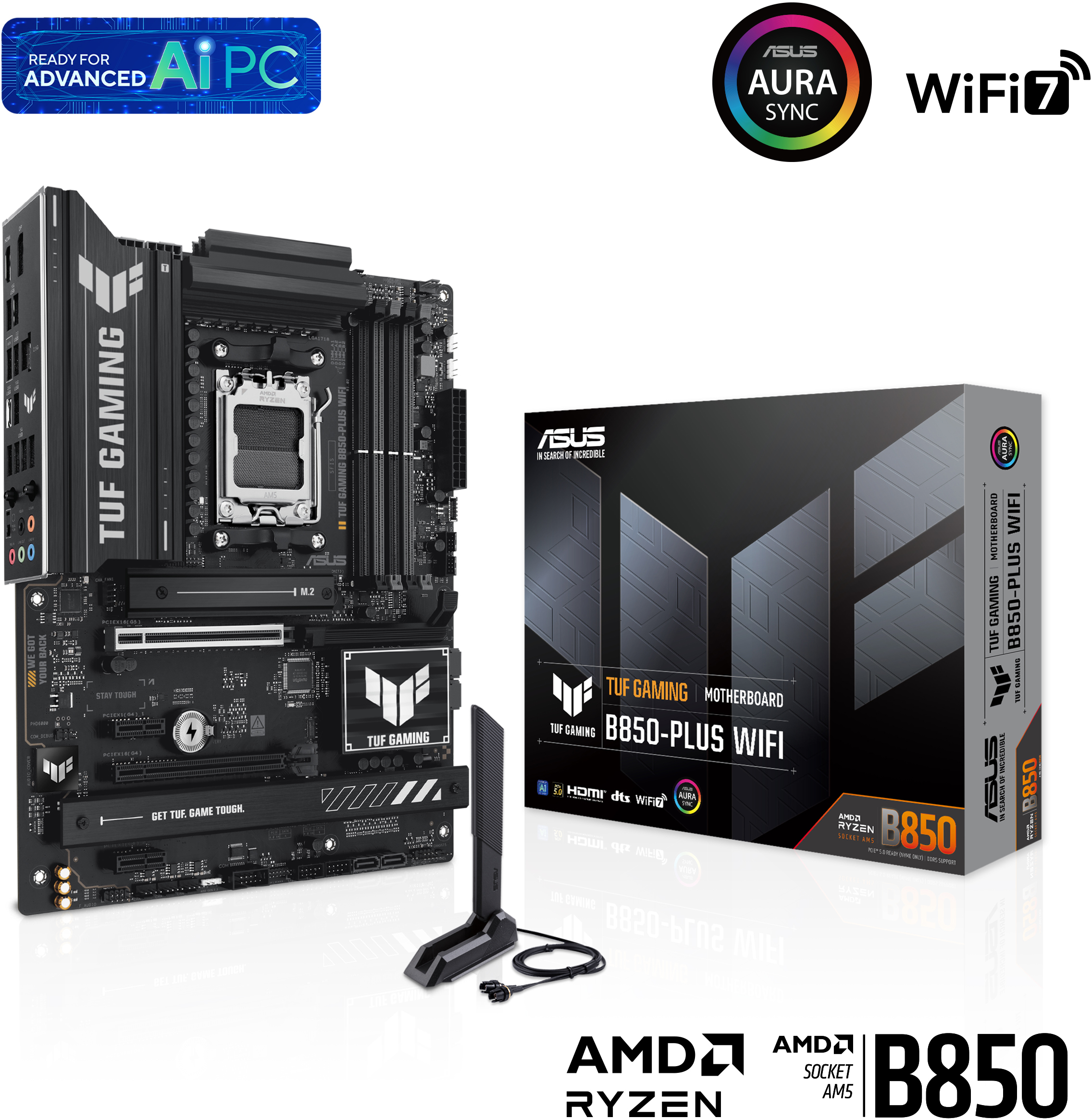 Picture of Picture of Placa Base Asus TUF B850-Plus Gaming WiFi