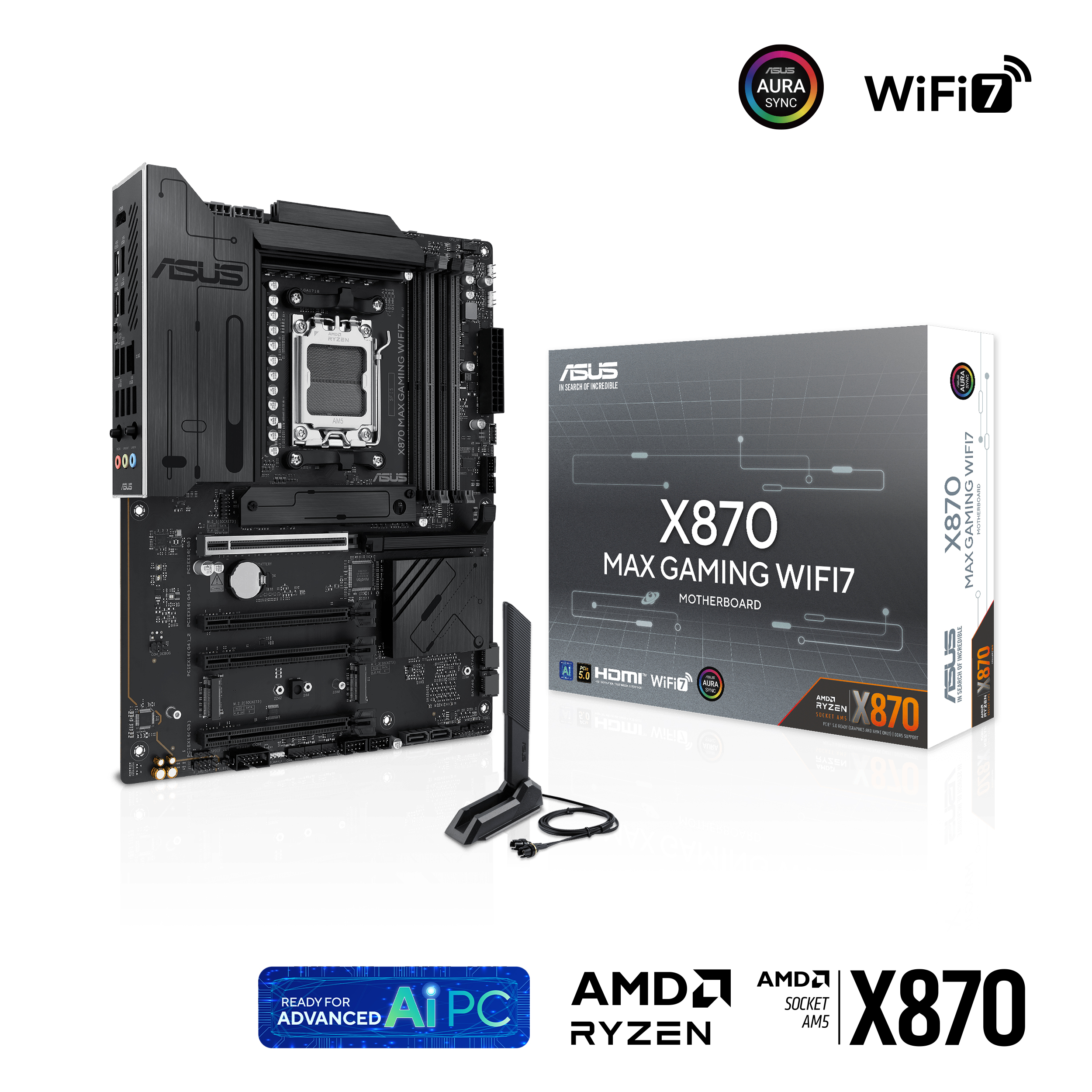Picture of Picture of Placa Base Asus X870 MAX Gaming WiFi