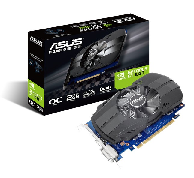 Asus - Tarjeta Gráfica Asus GeForce® GT 1030 Phoenix 2GB GD5