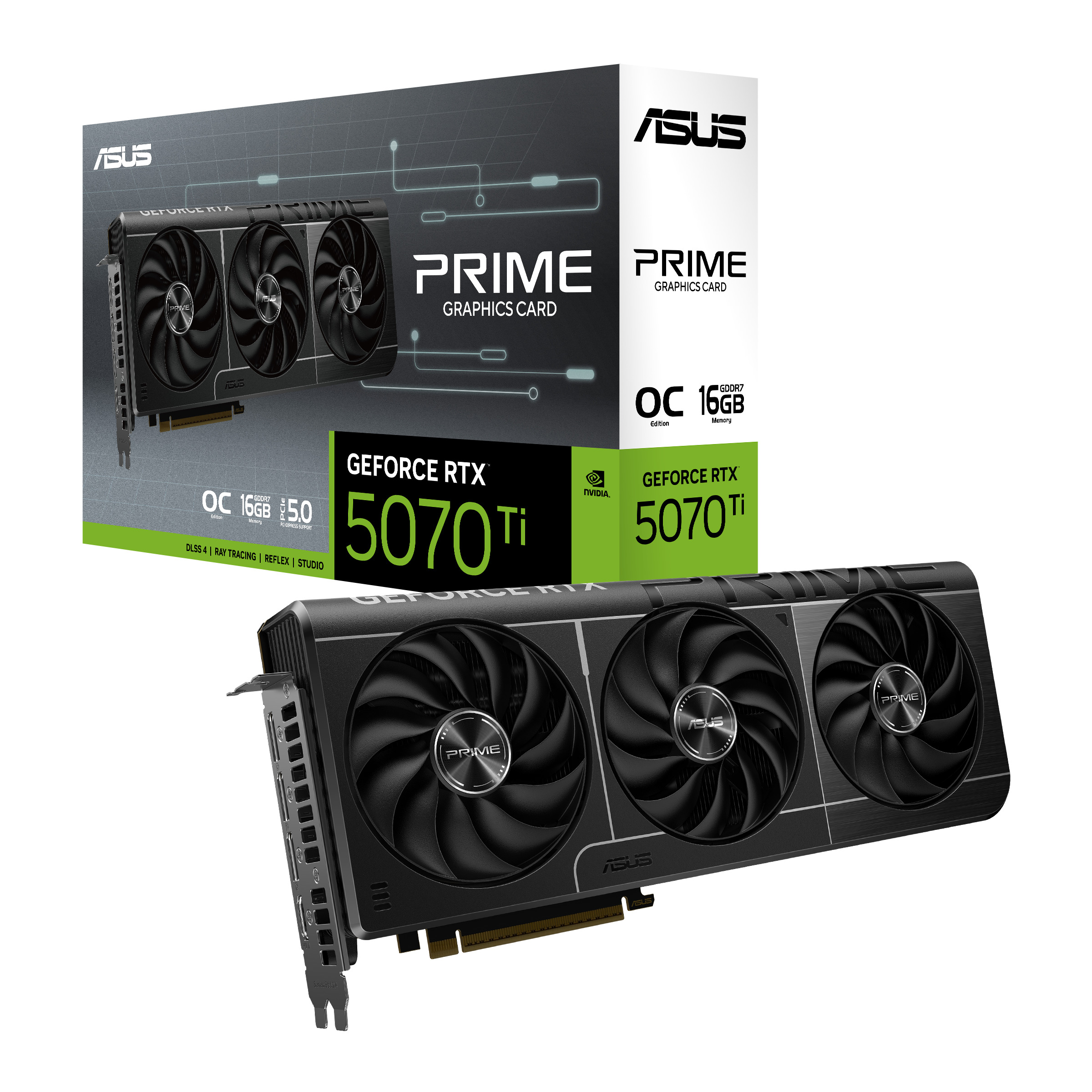 Picture of Picture of Tarjeta Gráfica Asus GeForce® RTX 5070 Ti Prime OC 16GB GDDR7 DLSS4