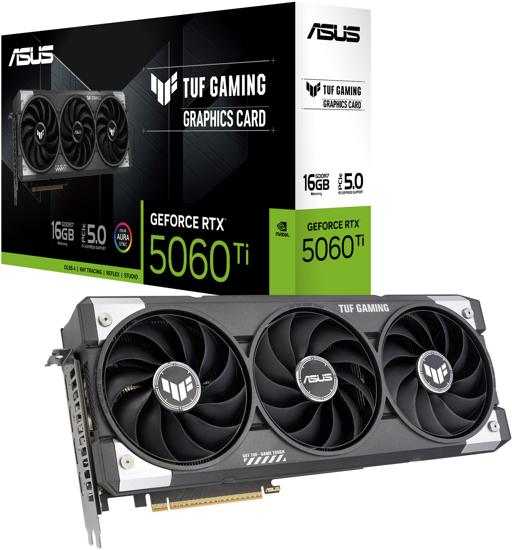 Picture of Picture of Tarjeta Gráfica Asus GeForce® RTX 5060 Ti TUF Gaming OC 16GB GDDR7 DLSS4
