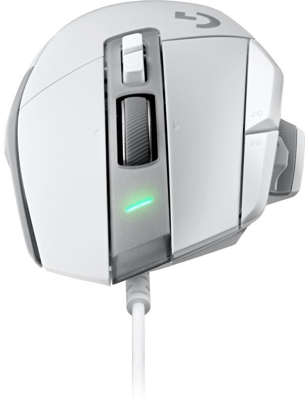 Logitech - Ratón Gaming Logitech G Series G502 X Hero Blanco