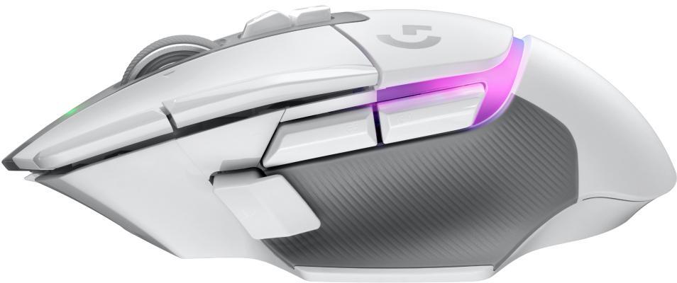 Logitech - Ratón Gaming Logitech G Series G502 X Plus LightSpeed RGB Wireless Blanco