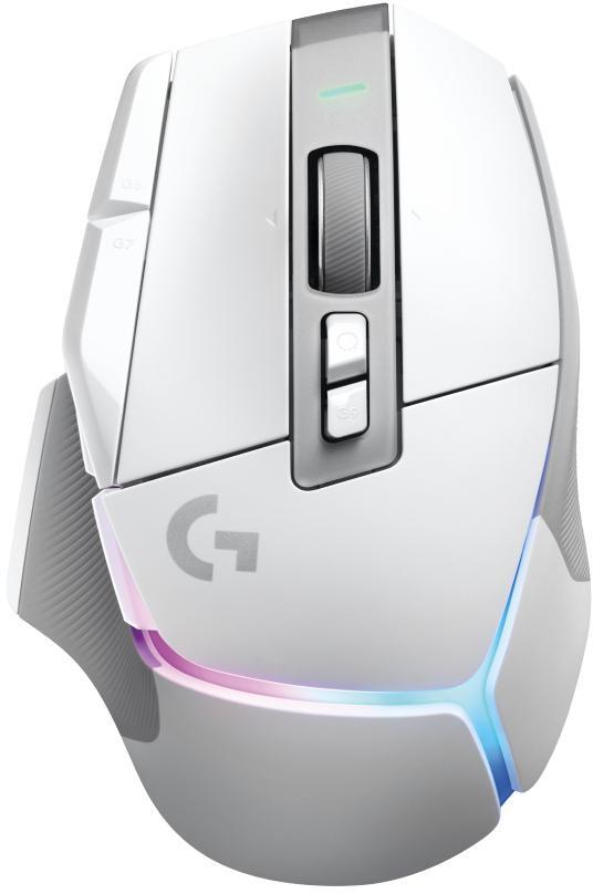 Logitech - Ratón Gaming Logitech G Series G502 X Plus LightSpeed RGB Wireless Blanco