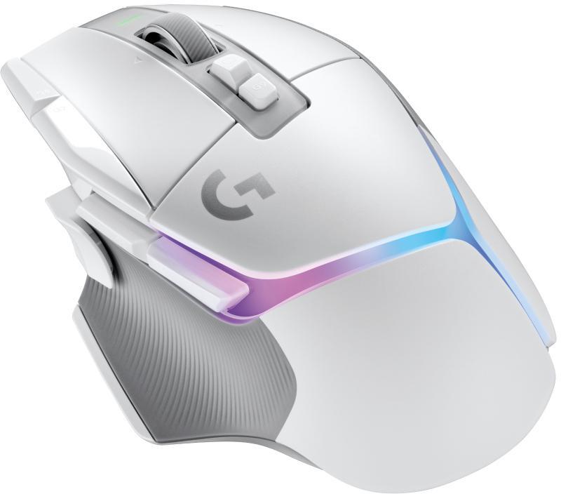 Logitech - Ratón Gaming Logitech G Series G502 X Plus LightSpeed RGB Wireless Blanco
