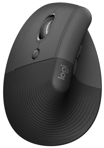 Picture of Picture of Ratón Laser Logitech Lift Vertical Ergonómico Wireless 4000DPI Graphite - Mão Esquerda