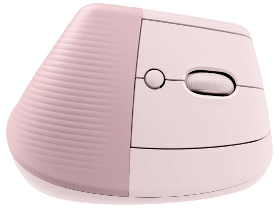 Picture of Picture of Ratón Laser Logitech Lift Vertical Ergonómico Wireless 4000DPI Rosa