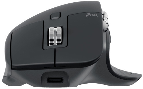 Logitech - Ratón Óptico Logitech MX Master 3S Advanced Wireless 8000DPI Graphite
