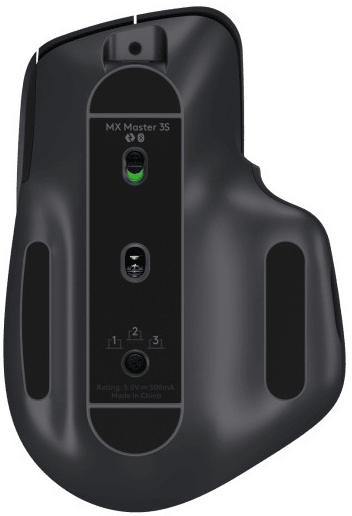 Logitech - Ratón Óptico Logitech MX Master 3S Advanced Wireless 8000DPI Graphite