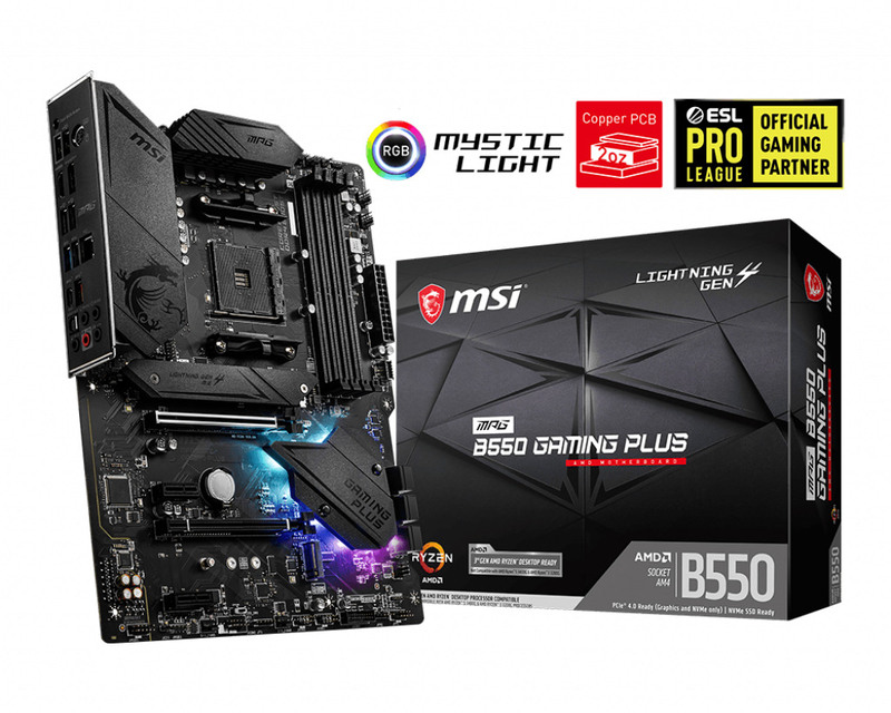 MSI - Placa Base MSI MPG B550 GAMING PLUS 