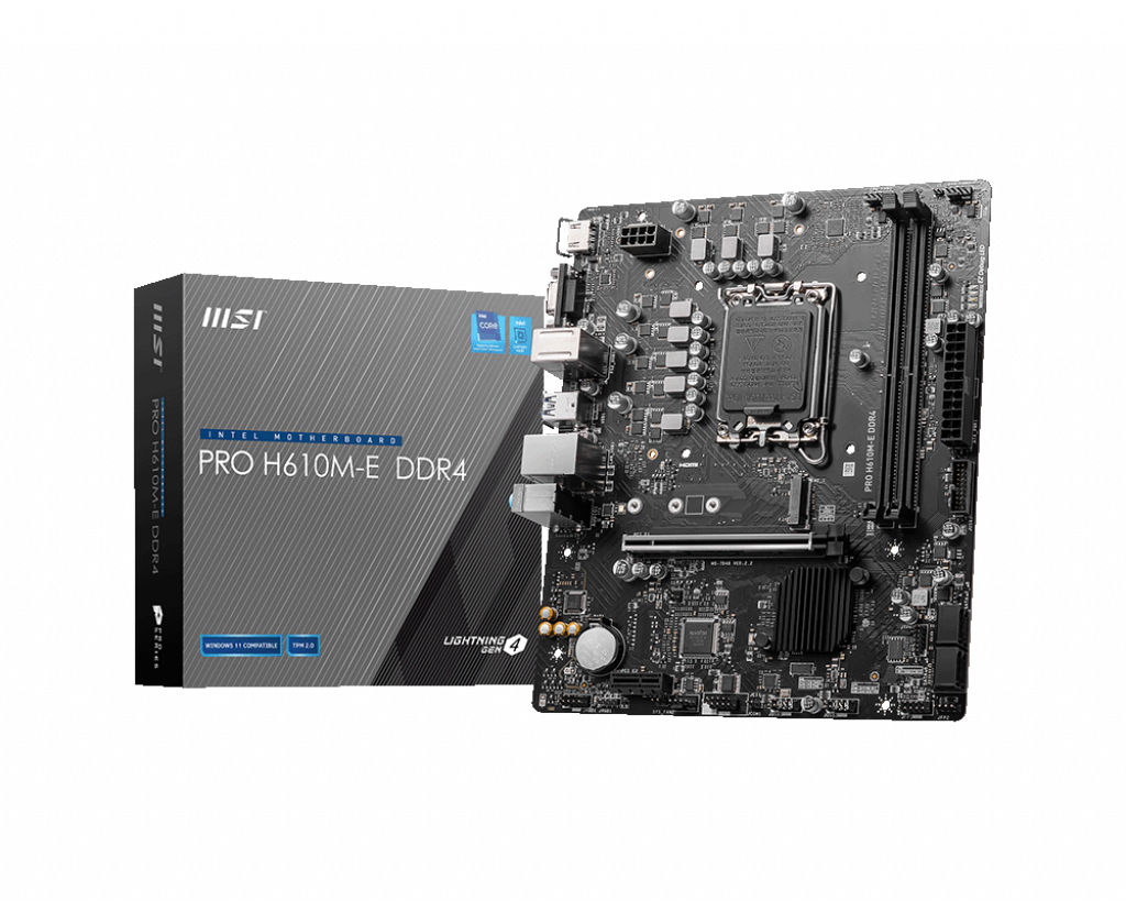 Picture of Picture of Placa Base MSI PRO H610M-E DDR4