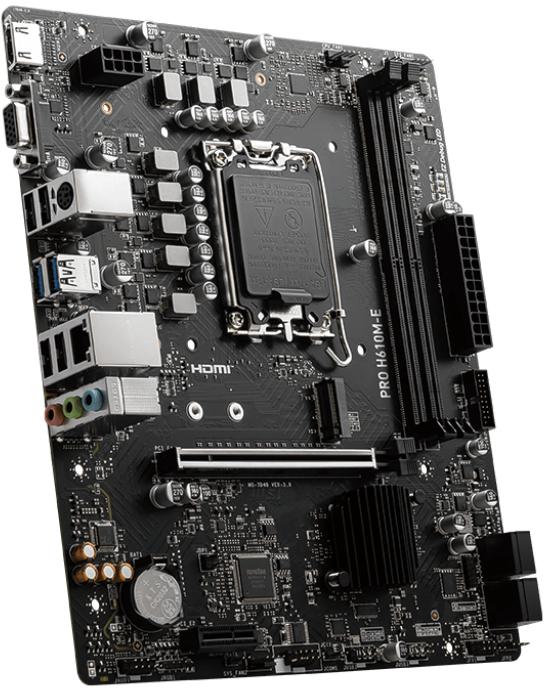 MSI - Placa Base MSI PRO H610M-E