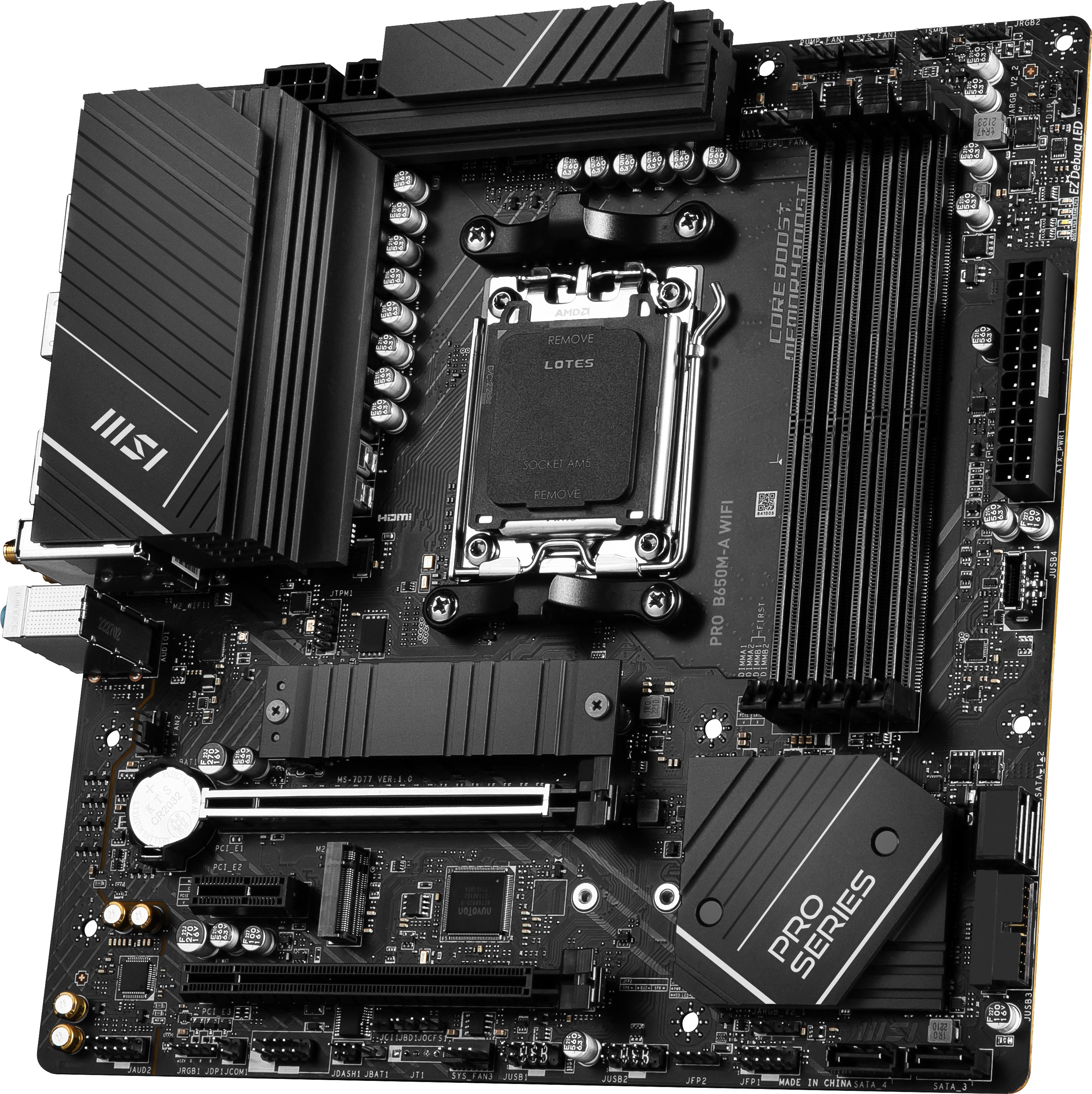 MSI - Placa Base MSI PRO B650M-A WIFI