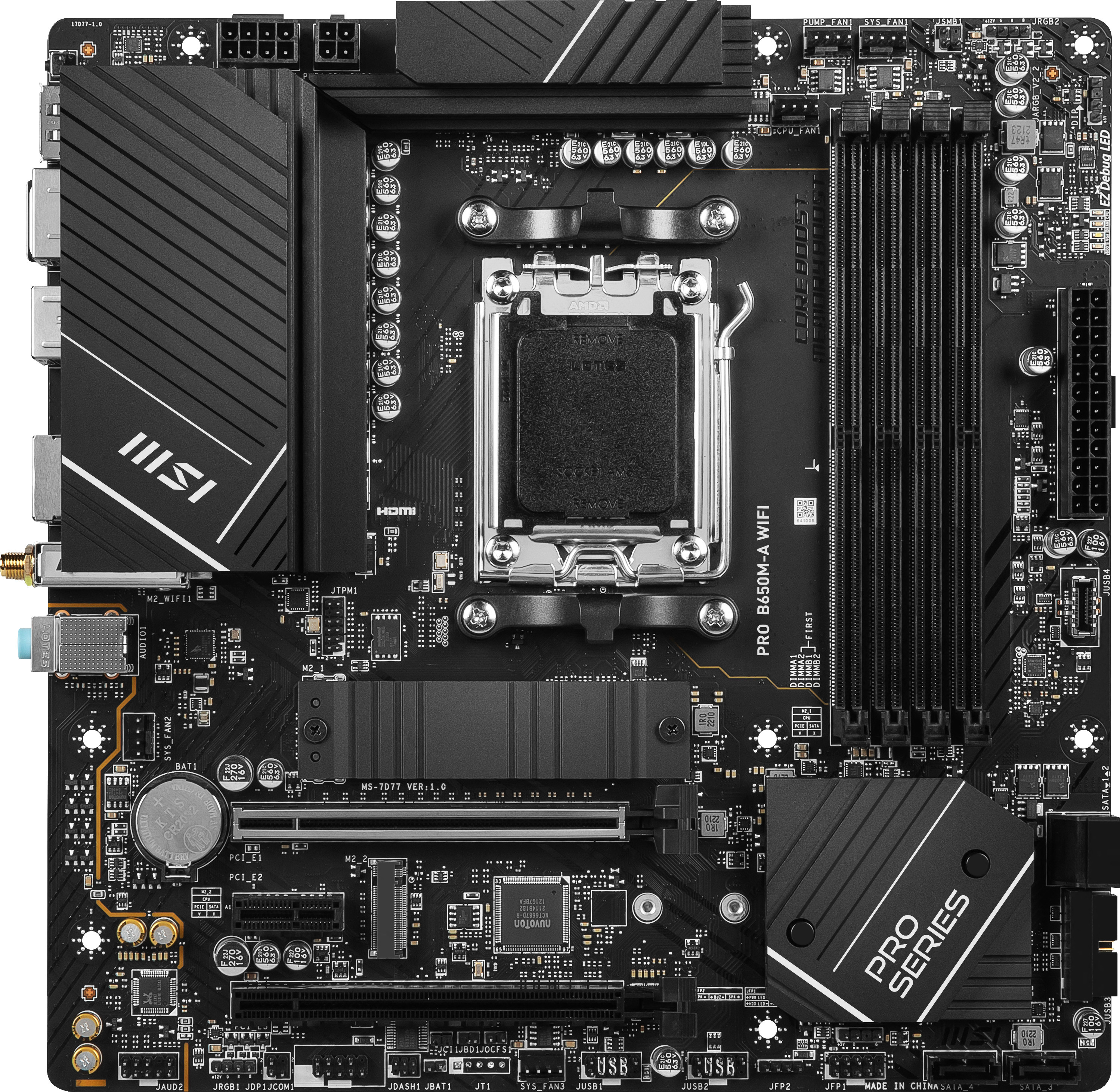 Picture of Picture of Placa Base MSI PRO B650M-A WIFI