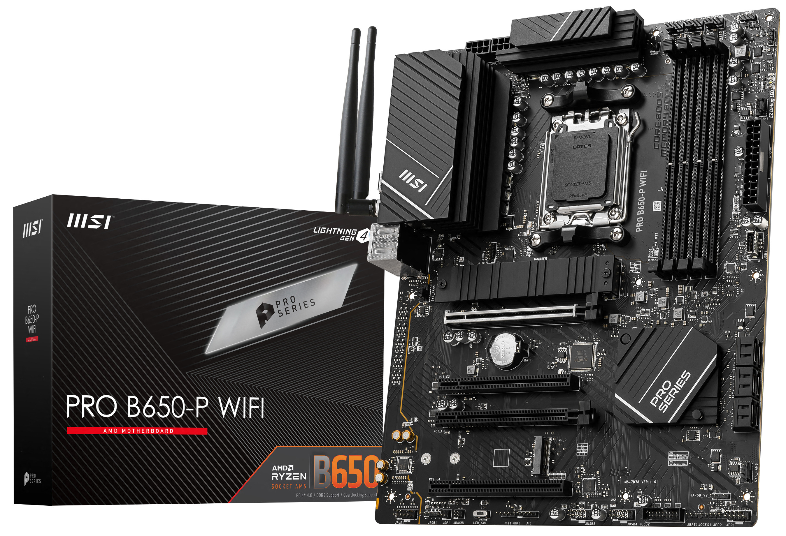Picture of Picture of Placa Base MSI PRO B650-P WIFI