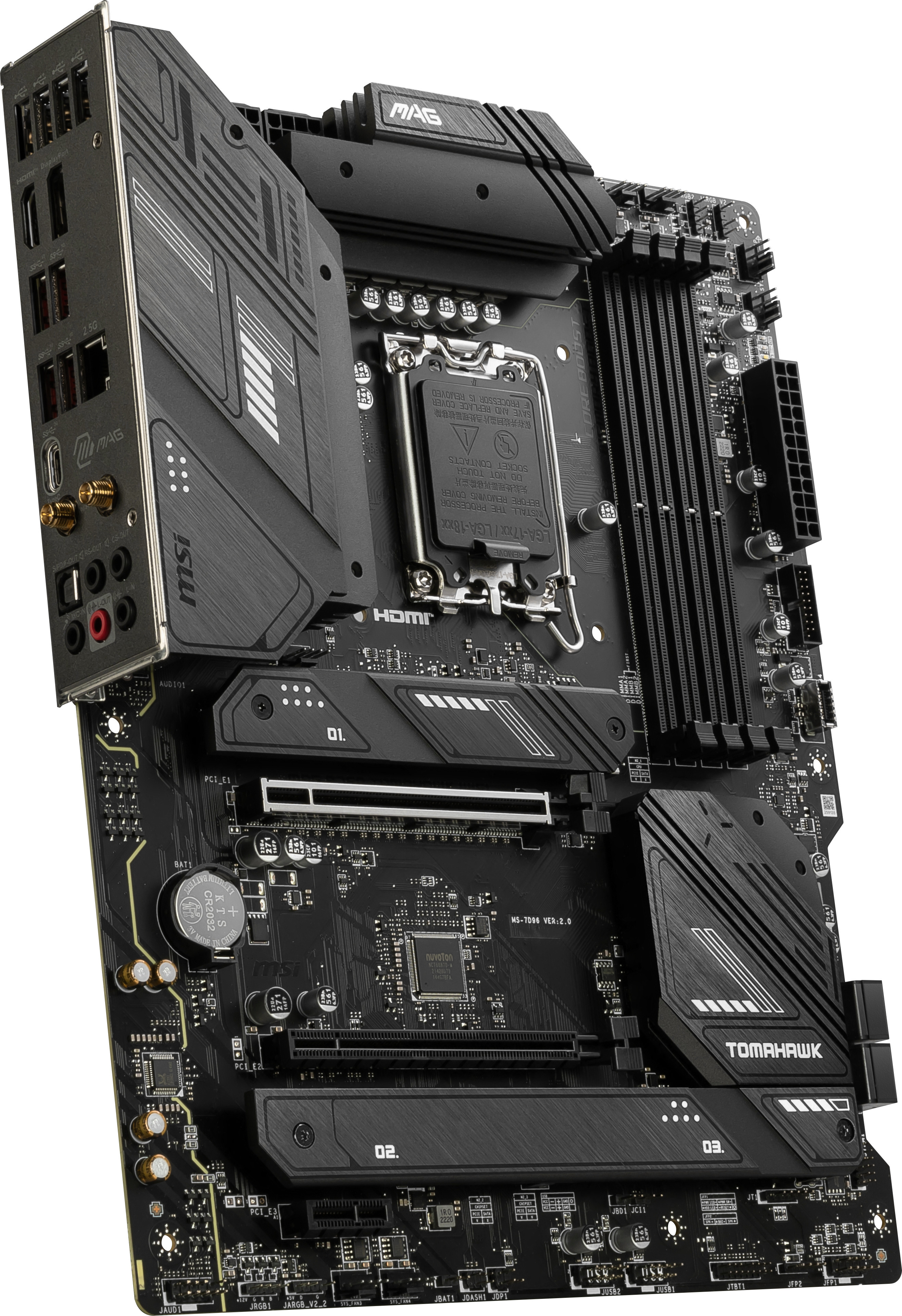 MSI - Placa Base MSI MAG B760 TOMAHAWK WIFI
