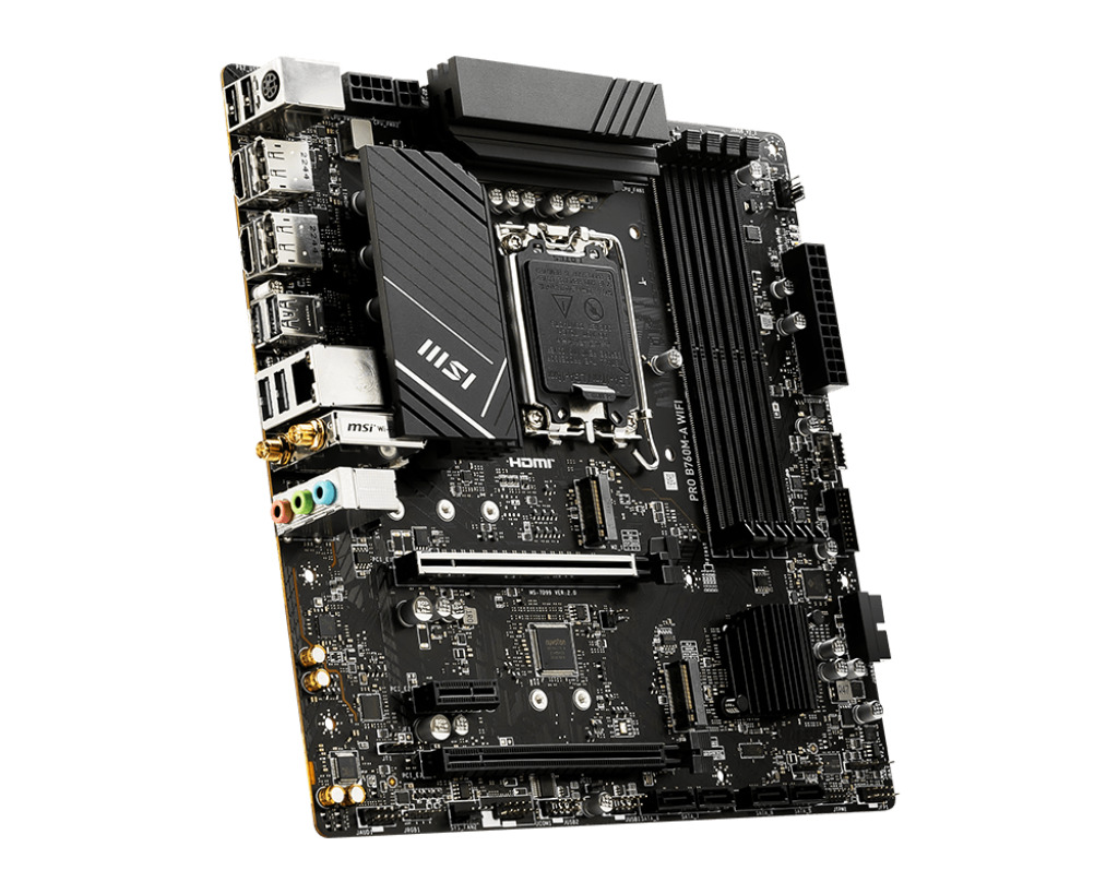 MSI - Placa Base MSI PRO B760M-A WiFi