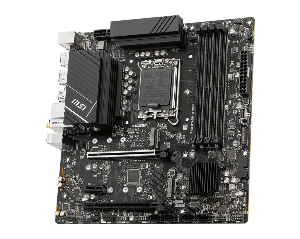MSI - Placa Base MSI PRO B760M-A WiFi