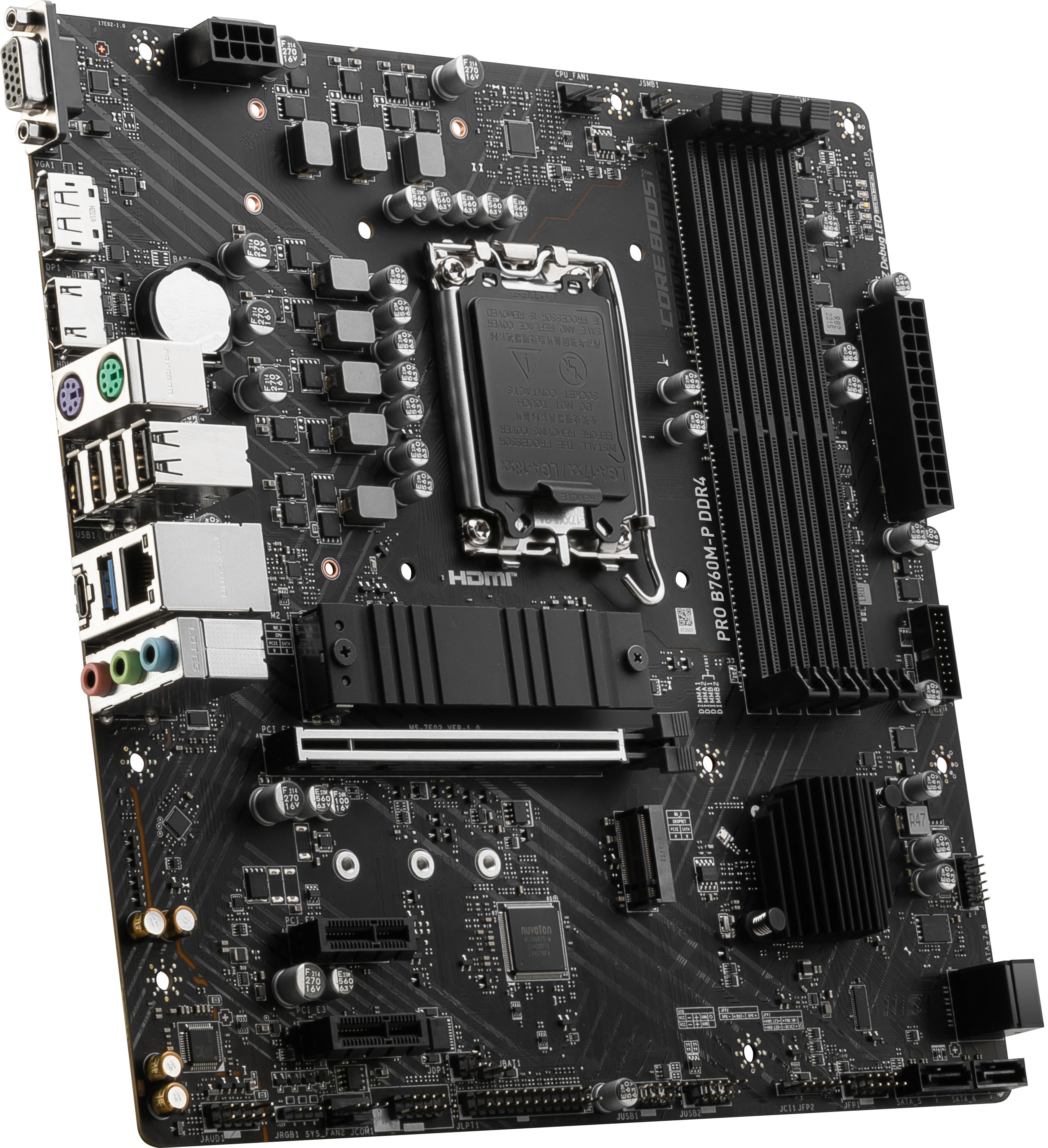 MSI - Placa Base MSI PRO B760M-P DDR4