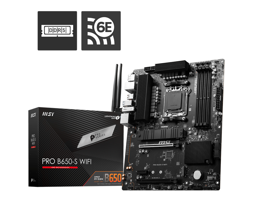 Picture of Picture of Placa Base MSI PRO B650-S WIFI