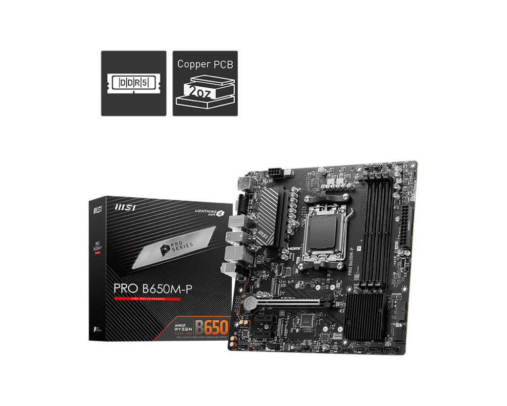 Picture of Picture of Placa Base MSI PRO B650M-P