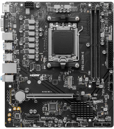 Picture of Picture of Placa Base MSI A620M-E