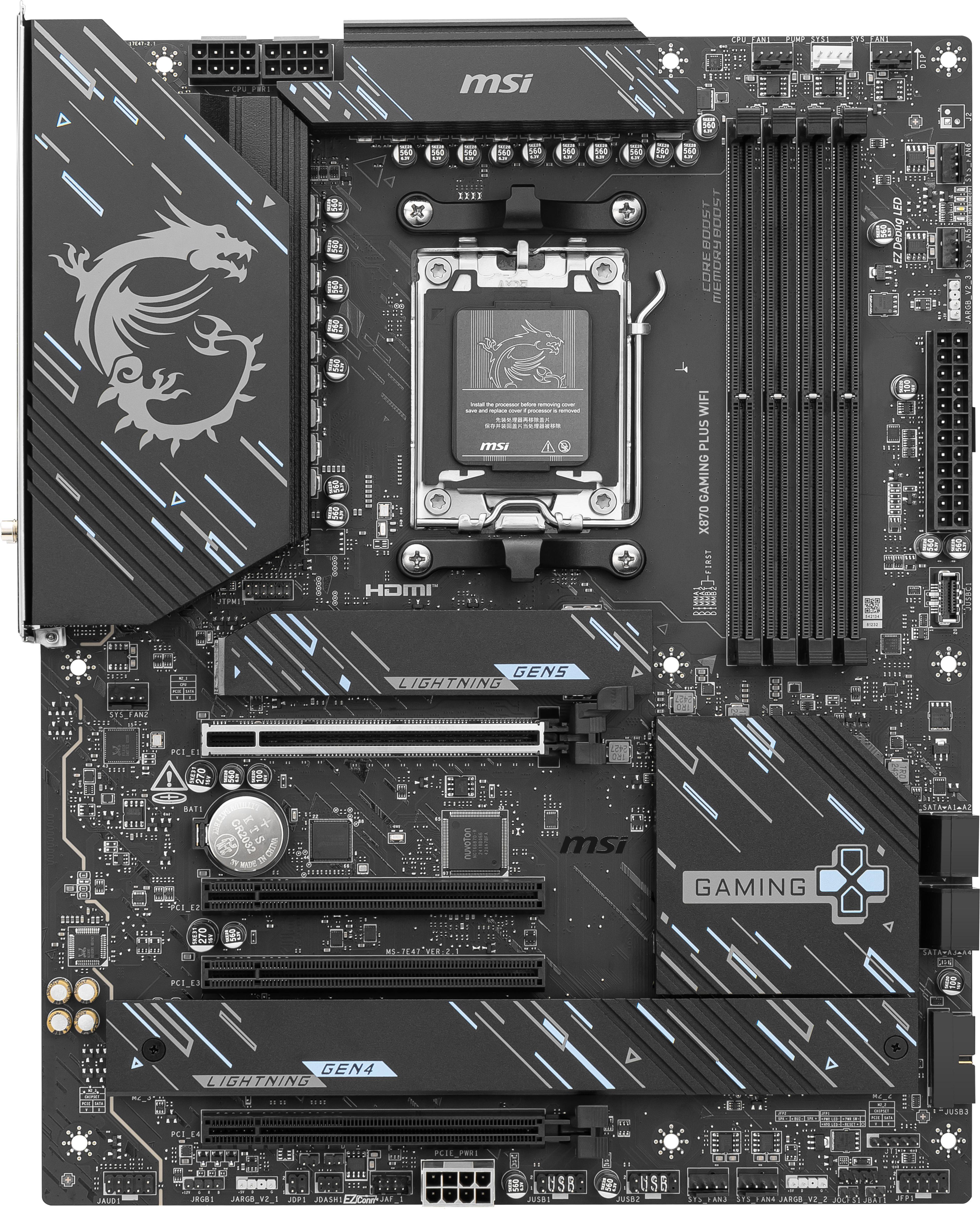 Picture of Picture of Placa Base MSI X870 GAMING PLUS WIFI