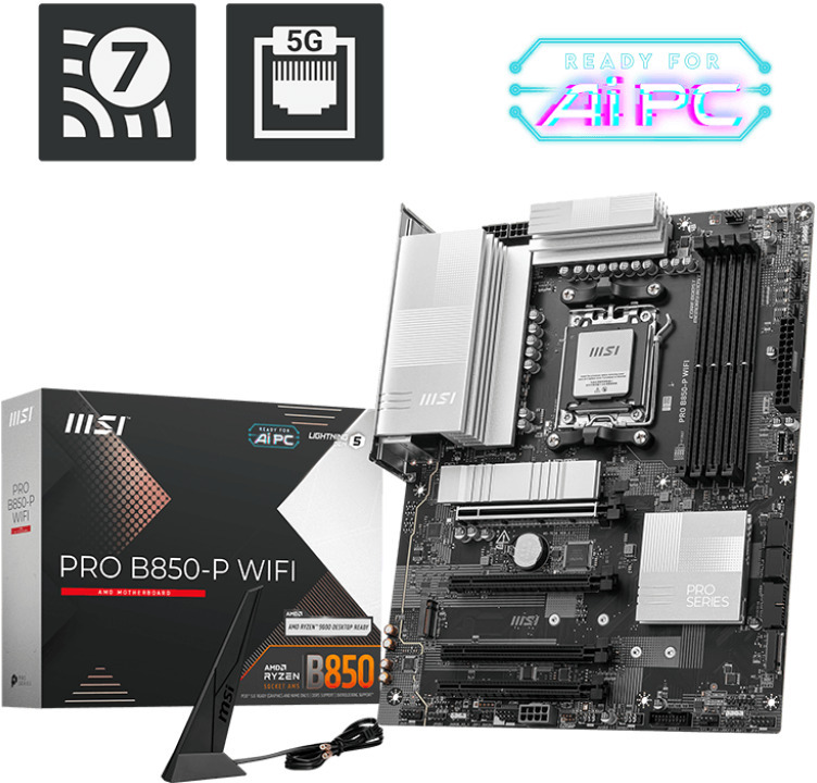Picture of Picture of Placa Base MSI PRO B850-P WIFI