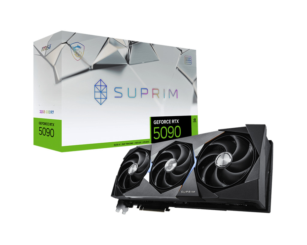 Picture of Picture of Tarjeta Gráfica MSI GeForce® RTX 5090 SUPRIM SOC 32GB GDDR7 DLSS4