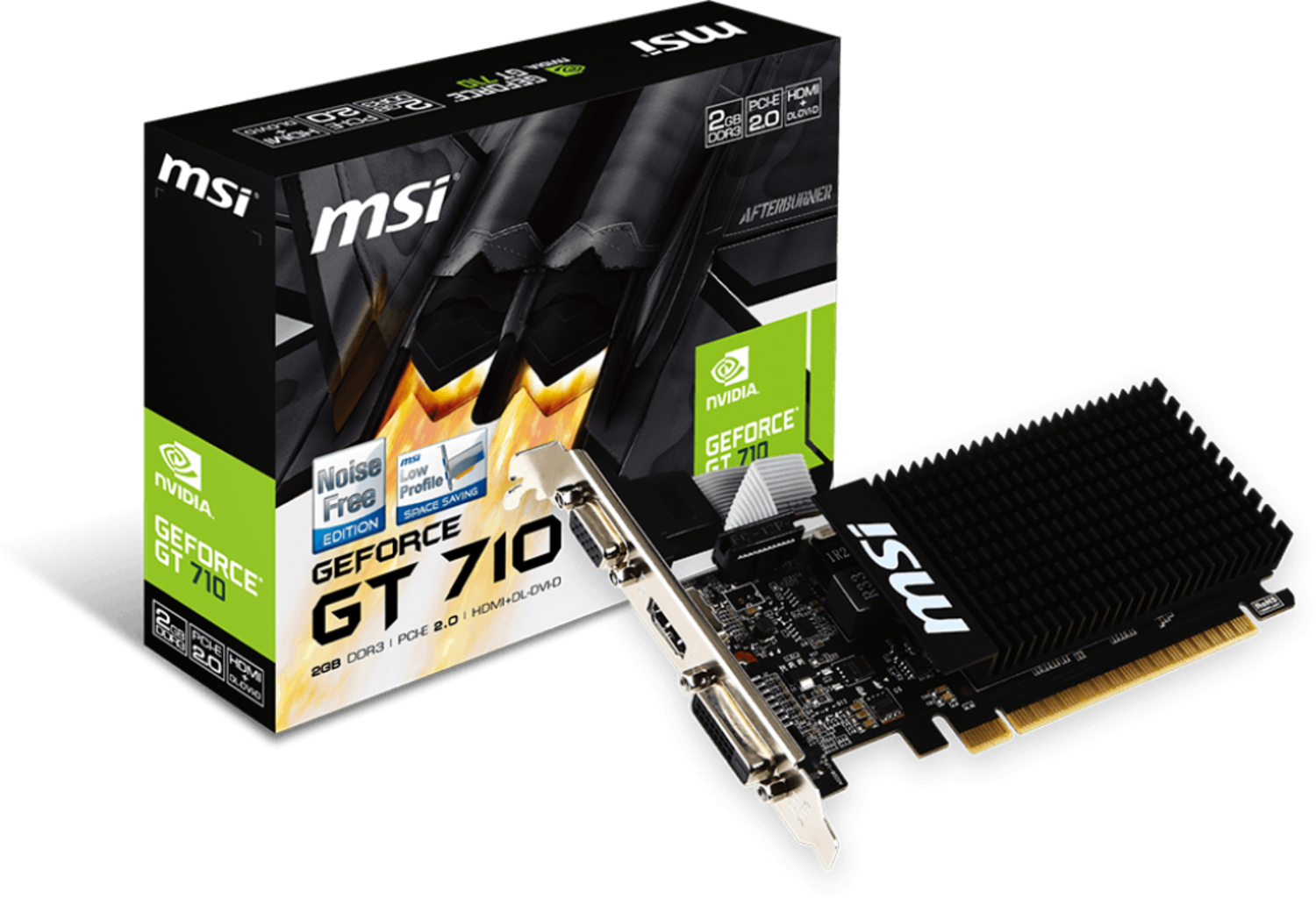 Picture of Picture of Tarjeta Gráfica MSI GeForce® GT 710 LP 2G