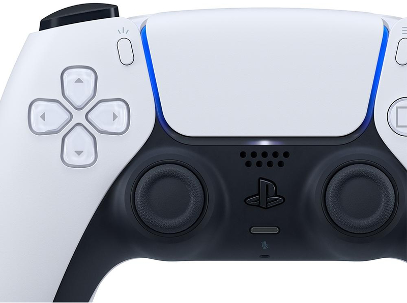 Sony - Gamepad Sony Playstation DualSense Wireless PS5 Blanco