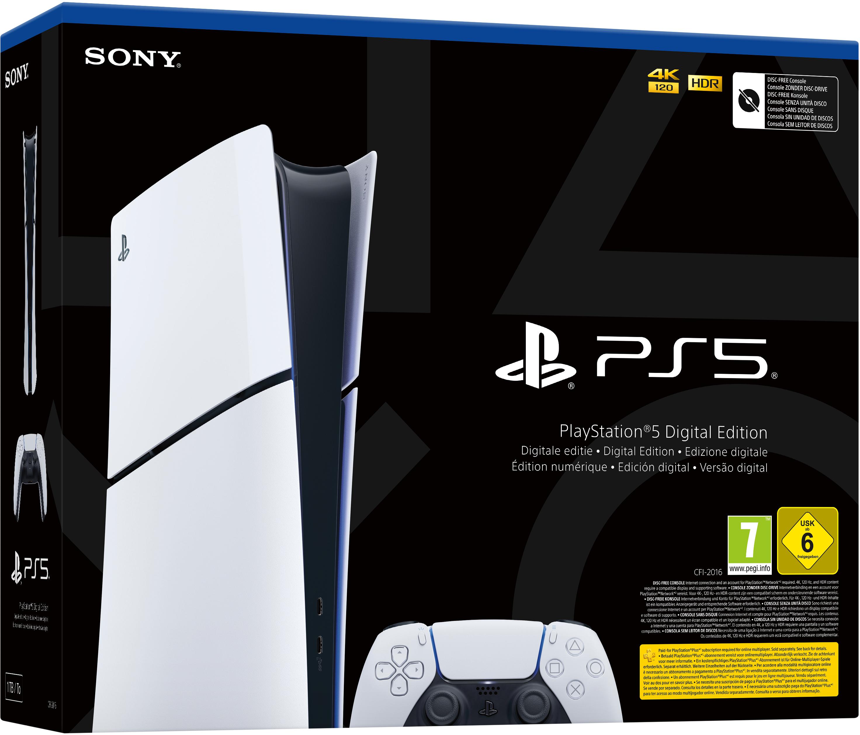 Picture of Picture of Consola Sony Playstation 5 Slim Edición Digital 1TB