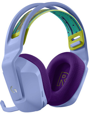 Logitech - Headset Logitech G Series G733 Lightspeed RGB Wireless Lavanda
