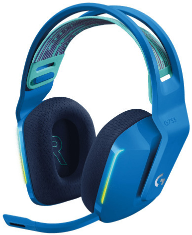 Logitech - Headset Logitech G Series G733 Lightspeed RGB Wireless Azul