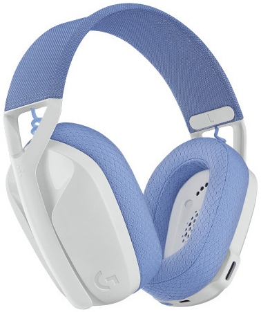 Logitech - Auriculares Logitech G Series G435 Lightspeed Wireless Blanco/Azul