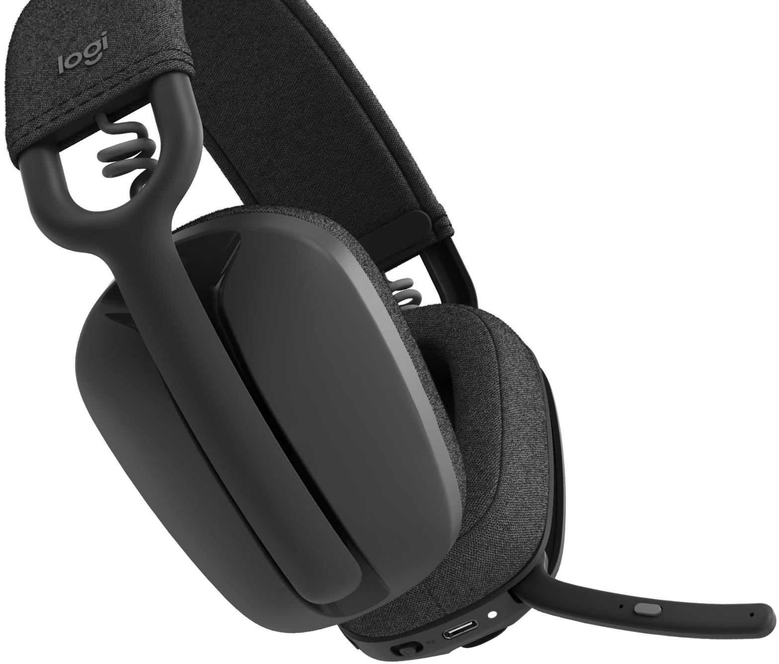 Logitech - Auriculares Logitech ZONE Vibe 100 Bluetooth Negro